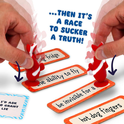 IDEAL | D-Koi Game: Can you spot the truth or is something a bit fishy? | Family Games | For 2+ Players | Ages 8+