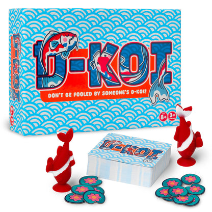 IDEAL | D-Koi Game: Can you spot the truth or is something a bit fishy? | Family Games | For 2+ Players | Ages 8+
