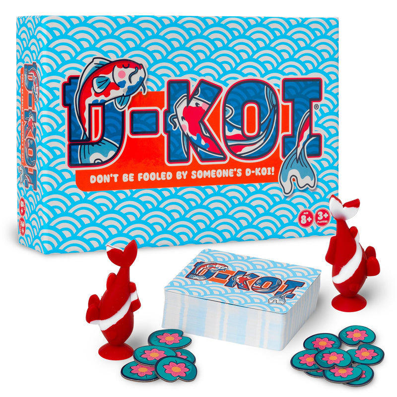 IDEAL | D-Koi Game: Can you spot the truth or is something a bit fishy? | Family Games | For 2+ Players | Ages 8+