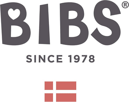BIBS Loops verpakking van 12 stuks, BPA-vrij, Voedselveilig. Polypropyleen, Blush/Woodchuck/Ivory