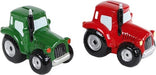 Kids Globe - Kids Globe Spaarpot Aardewerk Tractor  Rood