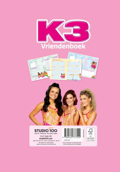 Studio 100 - K3 Vriendenboek - Lied van de Zeemeermin