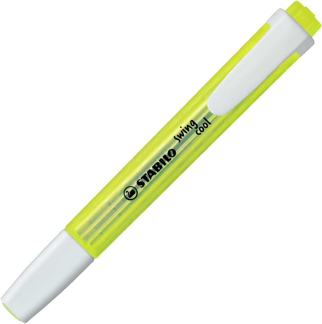 STABILO - Marcador fluorescente STABILO swing cool - Estuche con 6 colores - Multicolor