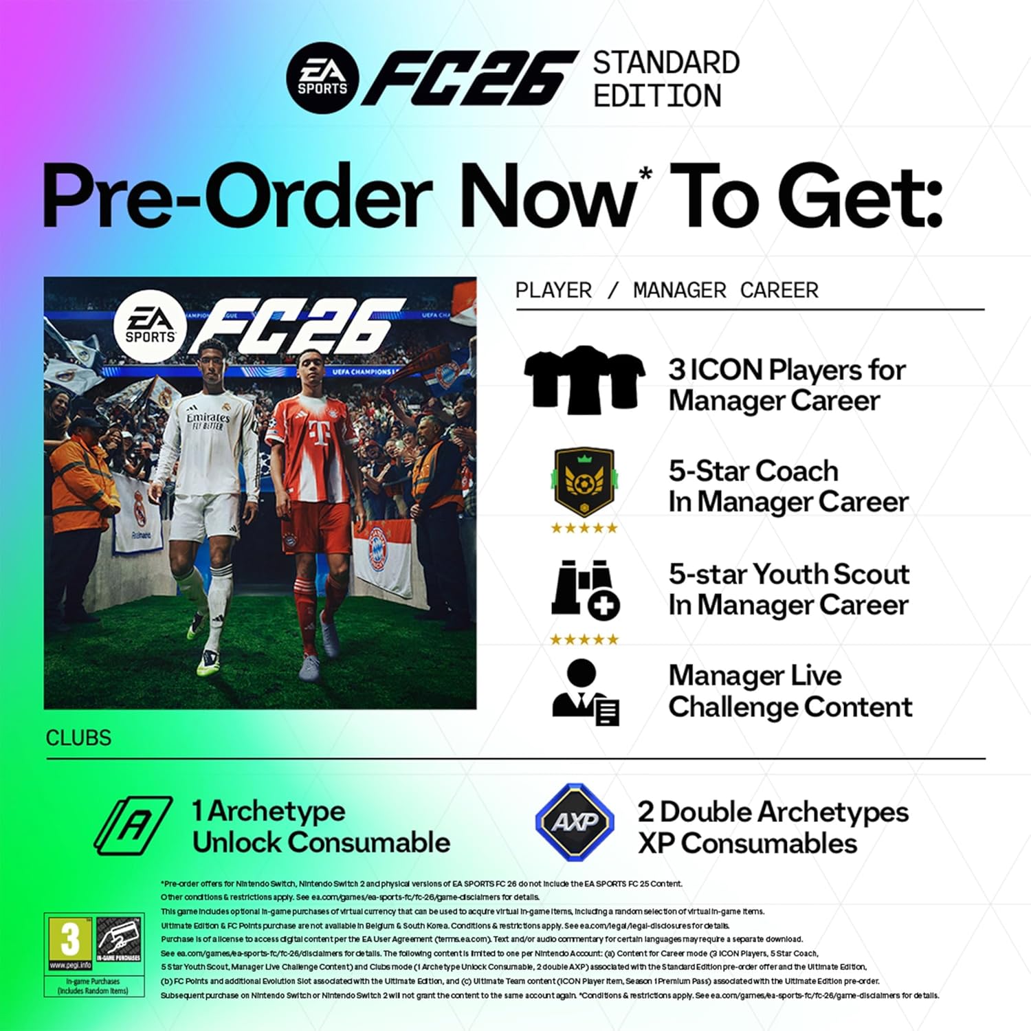 EA SPORTS FC 26 Standard Edition Switch | VideoGame | English
