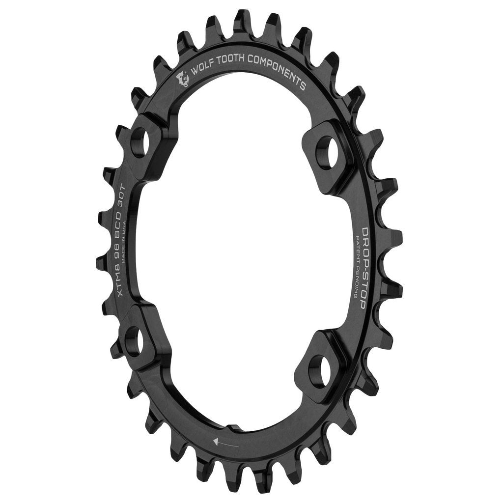 Wolf Tooth 96 BCD Chainring for Shimano XT M8000 and SLX M7000 Drop Stop A