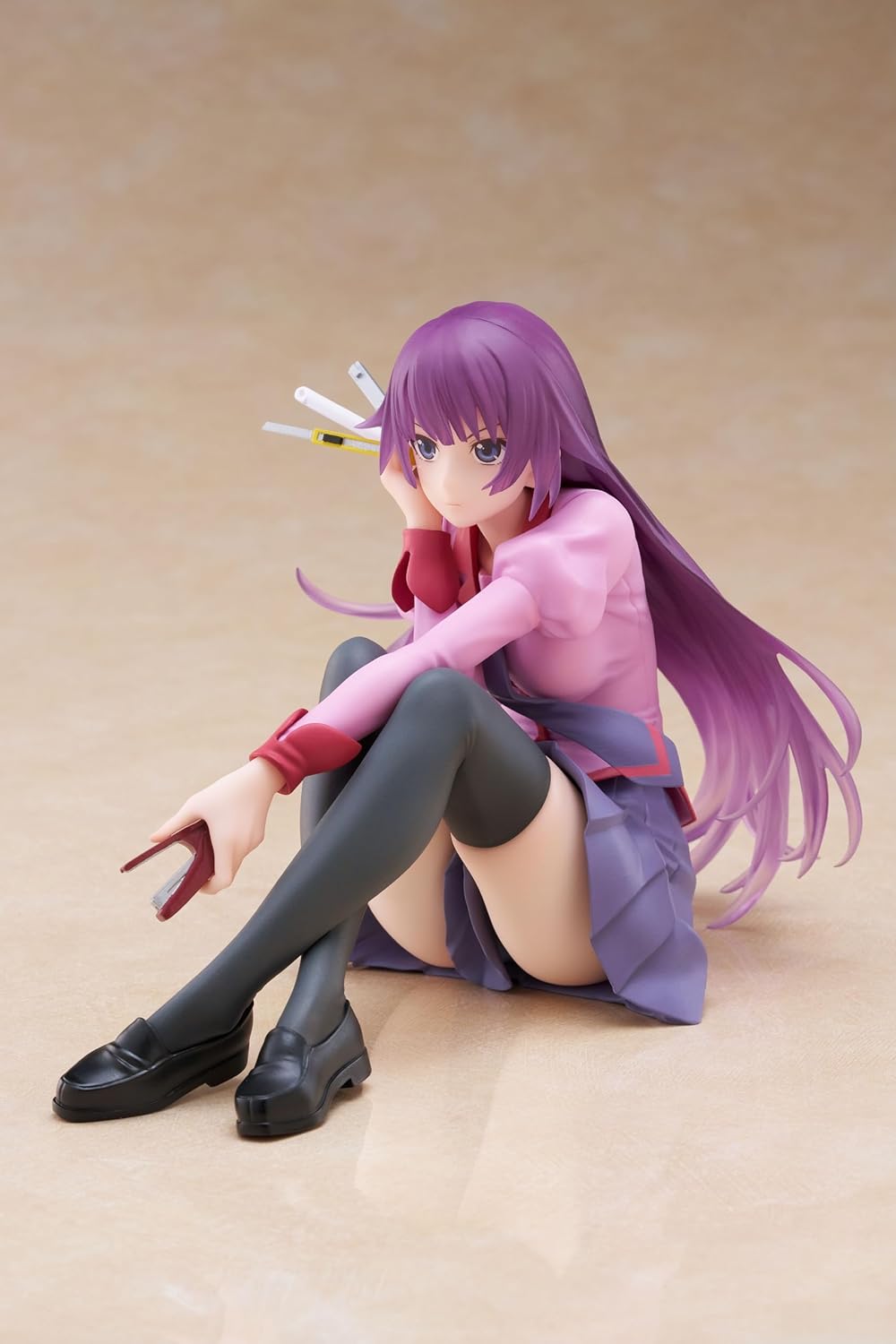 Taito Monogatari Series Desktop Cute Figure - Hitagi Senjougahara