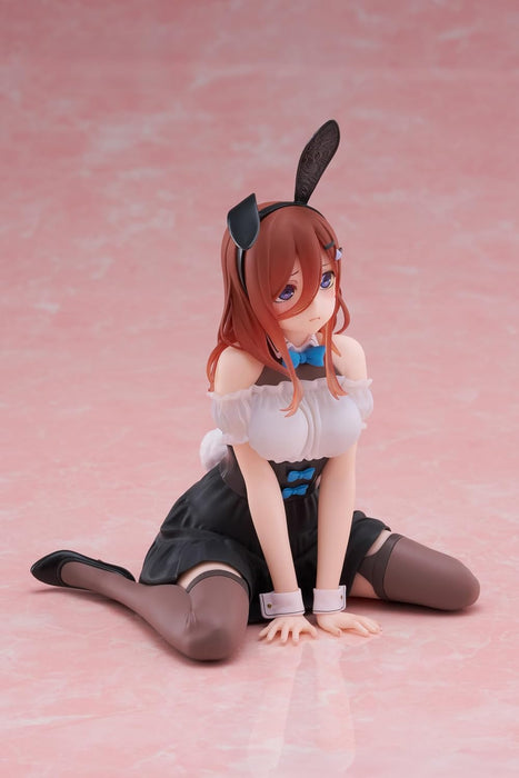 Taito-The Quintessential Quintuplets 3 Desktop Cute Figure - Miku Nakano (Bunny Ver.