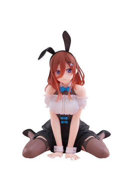 Taito-The Quintessential Quintuplets 3 Desktop Cute Figure - Miku Nakano (Bunny Ver.