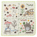 My Neighbor Totoro Mini Towel Wreath Of Nuts 25 X 25 Cm