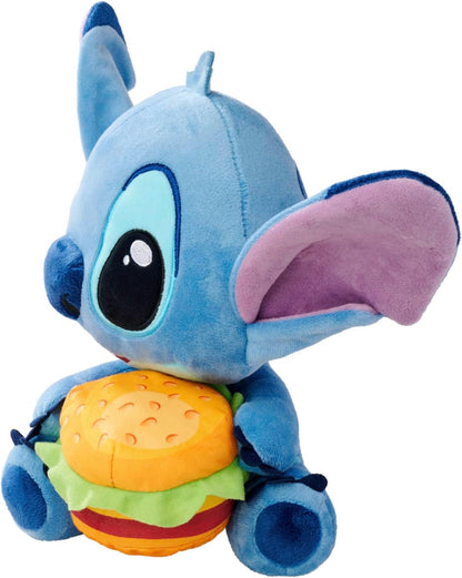 Lilo & Stitch Plush Figure Stitch With Burger 25 Cm
