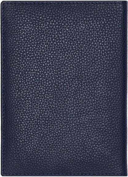 Hugo Boss Classic Grained Passport Case Dark Blue, Blue, 17.4, Classic, Blue, 17.4, Classic