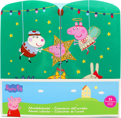 Joytoy Adventskalender mit Schmuck und Haarschmuck - 28x7x28 cm