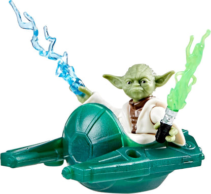 Star Wars Epic World of Action Meister Yoda Action-Figur (Skala 10 cm