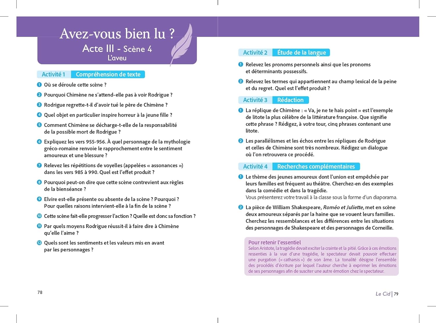 Le Cid College Edition