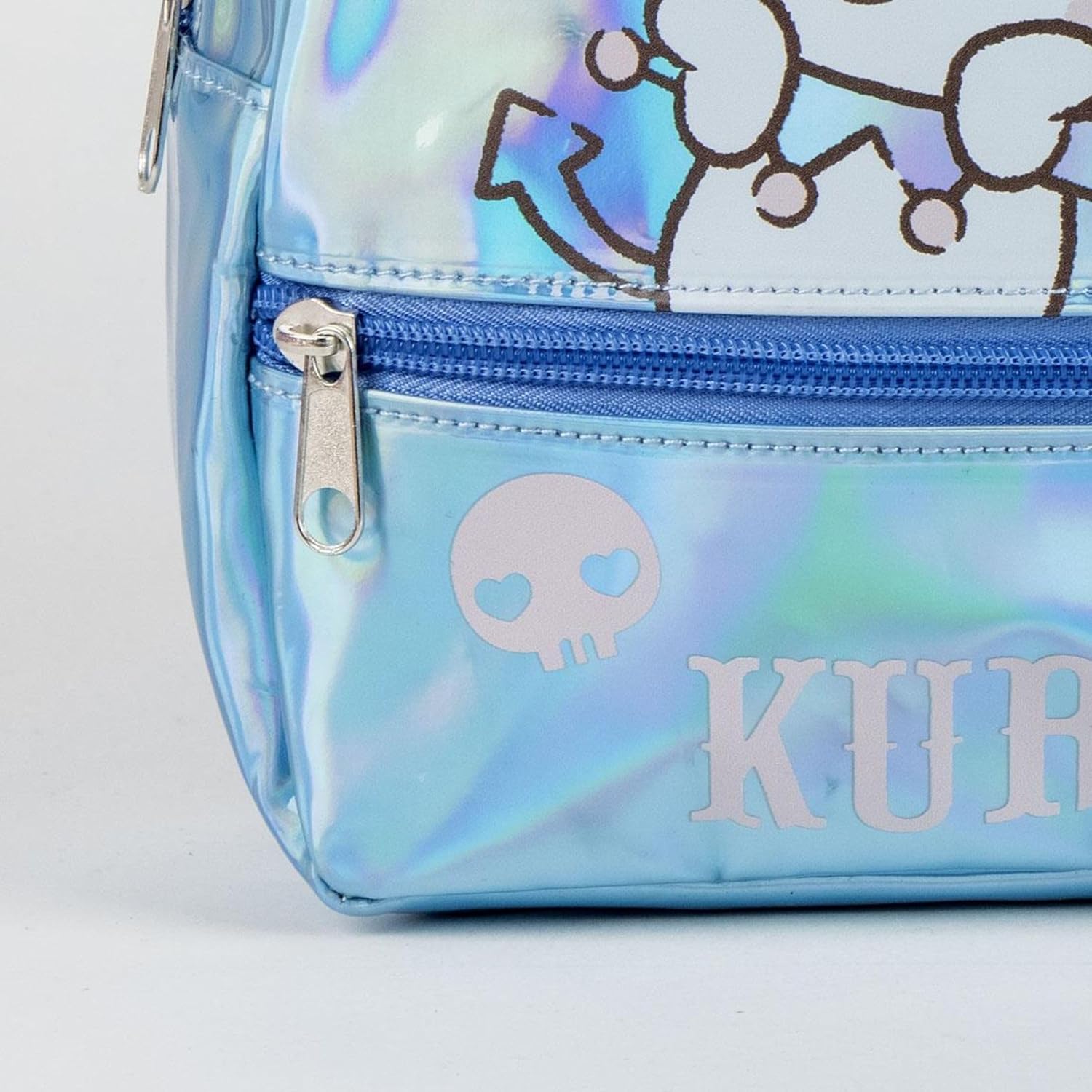 Hello Kitty - Kuromi Iridescent Blue Backpack
