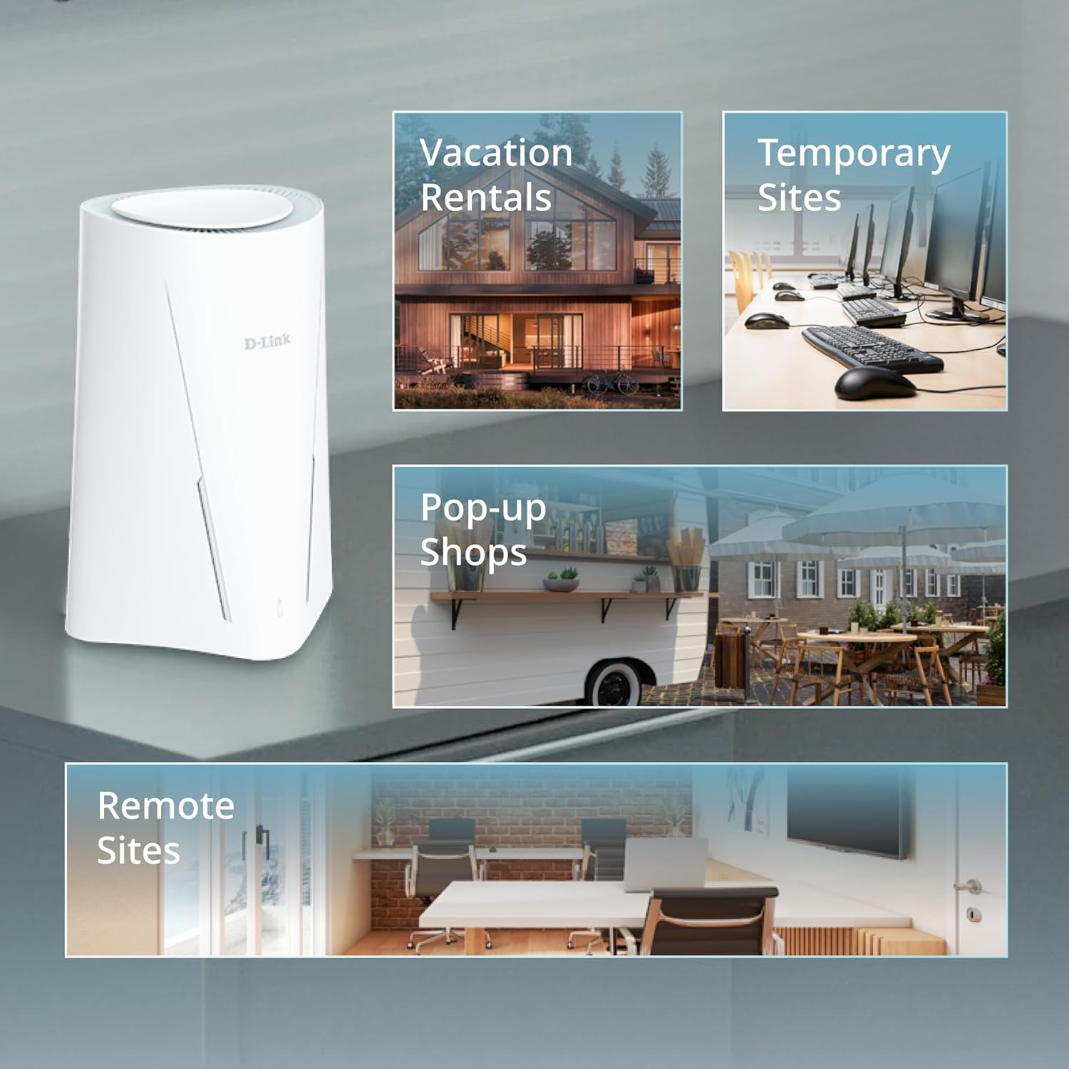 D-Link - 5G Nr Ax3000 Wi-Fi 6 Router G530