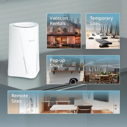 D-Link - 5G Nr Ax3000 Wi-Fi 6 Router G530