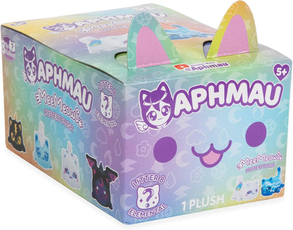 Aphmau 6 Inches MeeMeow Mystery Plush Series 8, Blind Box, 1 of 8 Possible, Fun Elemental MeeMeows Inspired By Minecraft, Official Merch