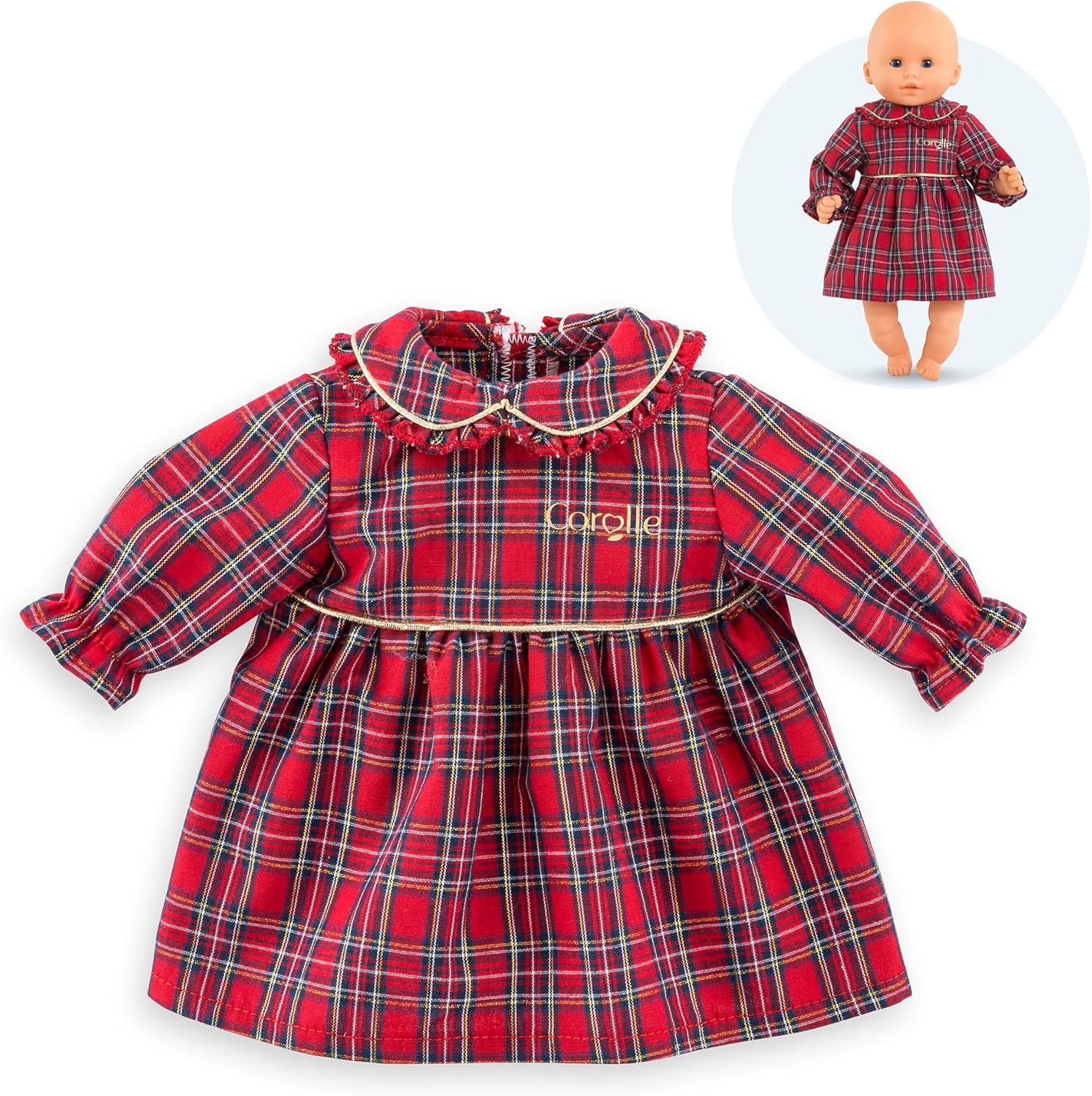 Corolle - Corolle Holidays Jurk voor Babypop 30cm