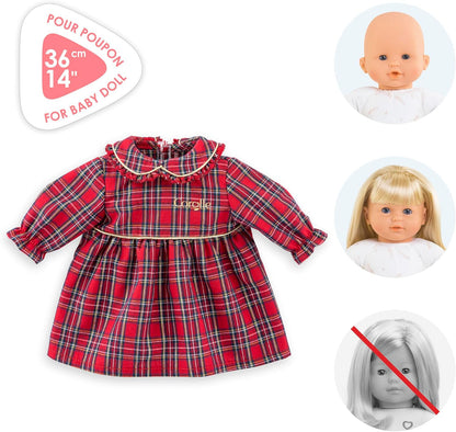 Corolle - Jurk, Corolle op feestjes, kleding, voor poppen 36 cm, vanaf 2 jaar, 9000141760