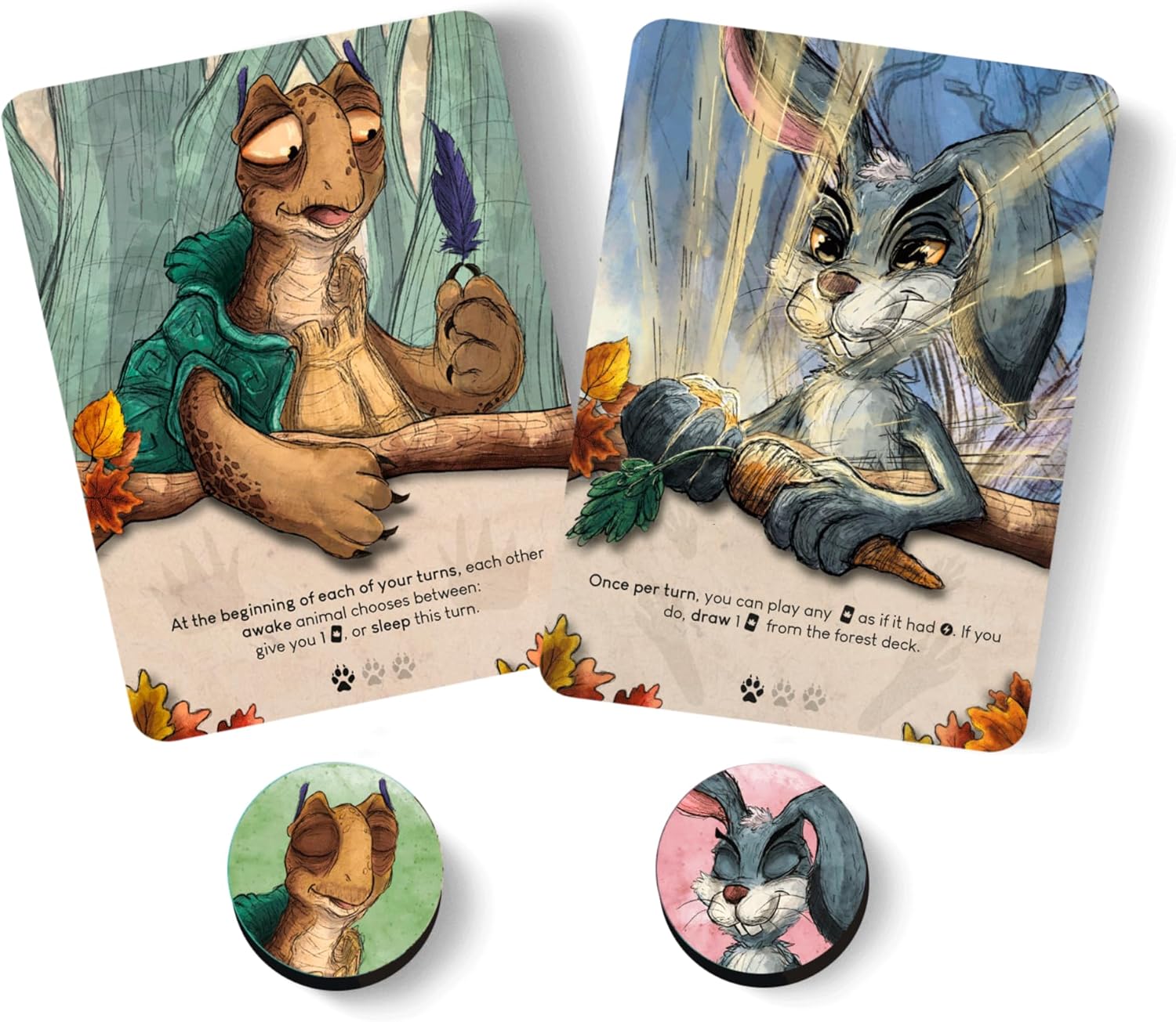 2Tomatoes Games | Gold Nugget | Strategy & Deception Board Game | Encourages Critical Thinking and Social Interaction | Family Gatherings and Game Nights | English | Fantasy Animals