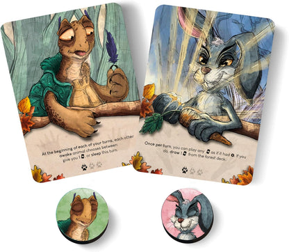 2Tomatoes Games | Gold Nugget | Strategy & Deception Board Game | Encourages Critical Thinking and Social Interaction | Family Gatherings and Game Nights | English | Fantasy Animals