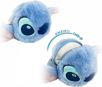 CERDÁ LIFE'S LITTLE MOMENTS Unisex Kinder Infantil De Medidas 16.0x28.0x11.0 cm | Bolso Stitch para EL Cole O Viaje Con Diseño Original Tasche, Blau