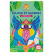 Tiger Tribe - Colour by Numbers/The Tropics notitieboeken en kleurboeken, meerkleurig (3760647