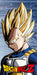 Halantex Dragon Ball Z - Vegeta Super Saiyan - Strandtuch / Badetuch - 100% Baumwolle - Maße 70 x 140 cm, DB-1520T