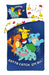 Kinder Bettwäsche Wendebettwäsche Kinderbettwäsche Öko-Tex Bettbezug 140x200 und Kissenbezug 70x90 Pokemon mit Pikachu, Glumanda, Schwertkäfer und Bulbizarr
