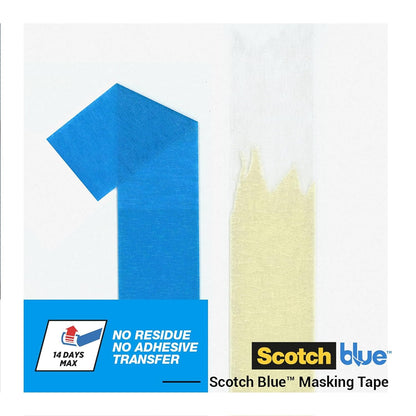 Scotch Blue Multi-surface Masking Tape 24mm x 41m (Pack 3) - 7100289932