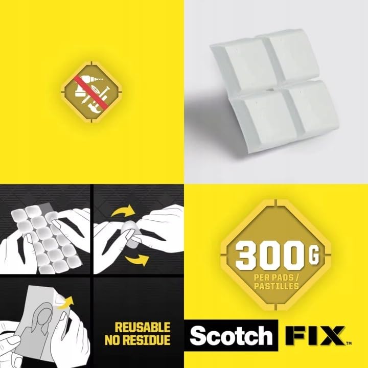 3M Scotch-Fix 301008C36-P Adhesive mass 11x15 pack