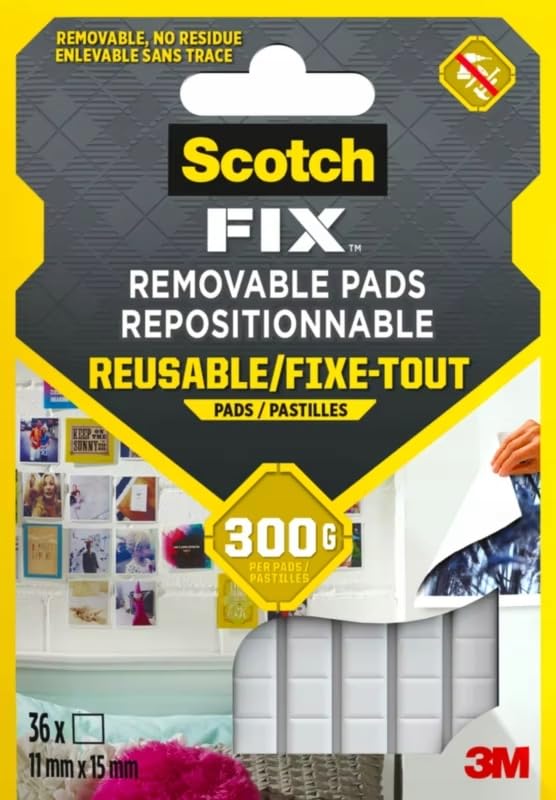 3M Scotch-Fix 301008C36-P Adhesive mass 11x15 pack