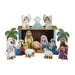 Manger Scene Christmas Decorations Tabletop Kids Nativity Set, 23 Piece