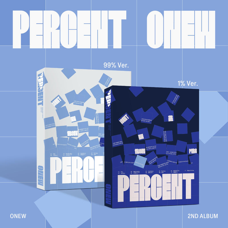 Percent - Photobook Version - Random Cover - incl. Photobook, Photocard, Standing Postcard, Eight Codes Card, Folded Poster, 4-Cut Photo, Sticker Pack + Hidden Sticker