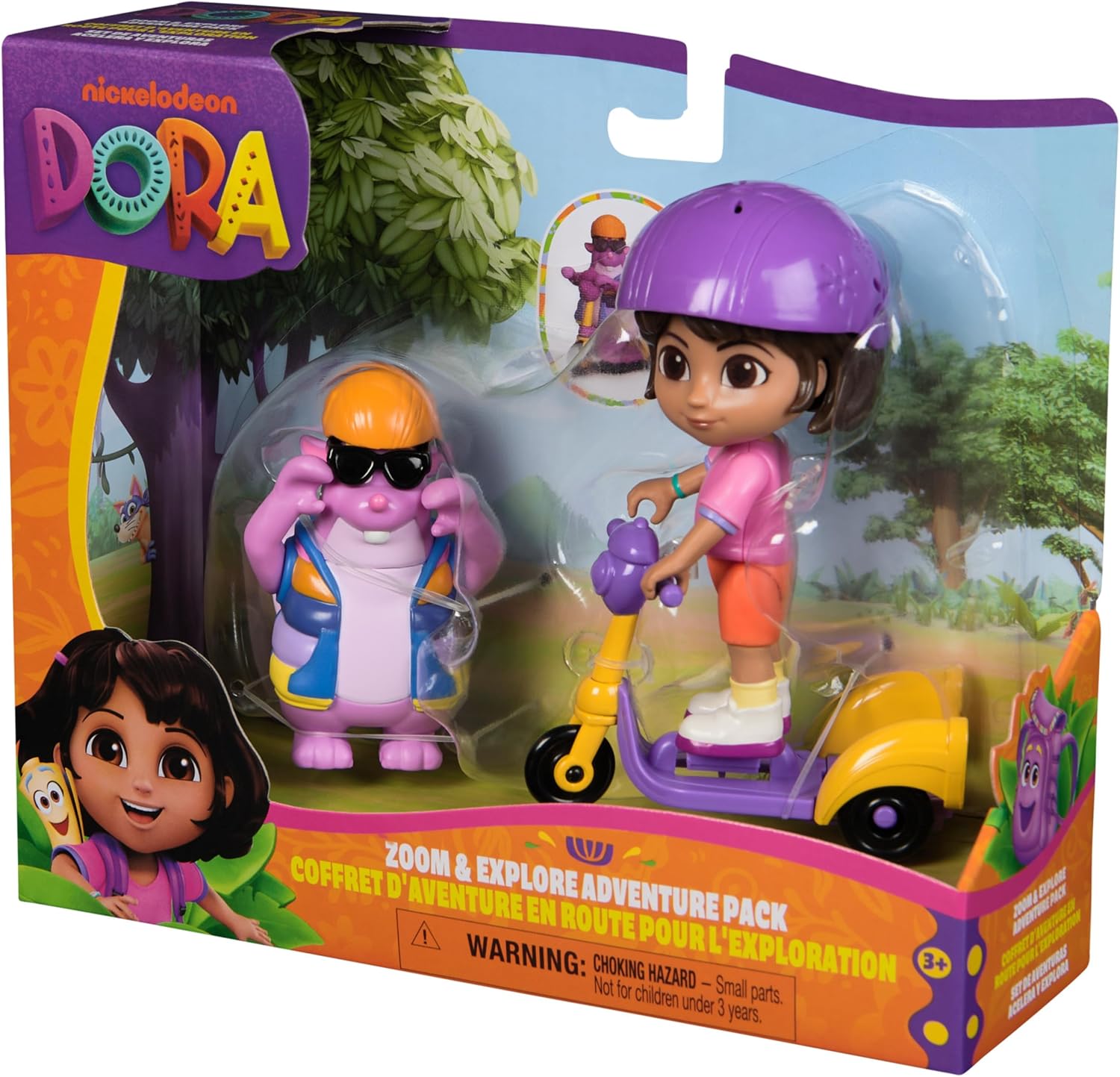 Dora the Explorer 6073671 Figure Dora n Tico Advntr Pack, Multi-Coloured