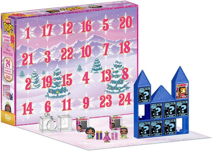 Funko Bitty Pop! Countdown Calendar: Disney Princess - Disney Princesses - Advent Calendar - 24 Days Of Surprise - Collectable Vinyl Mini Figures - Mystery Box - Gift Idea - Holiday Xmas
