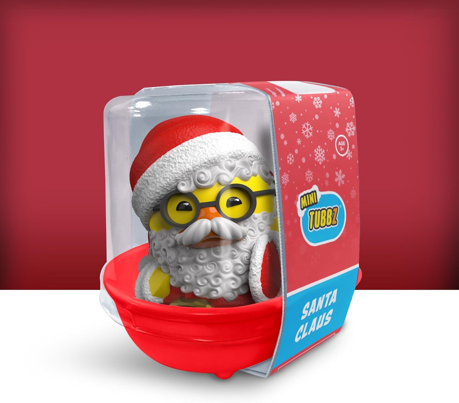 TUBBZ Mini Edition Santa Collectible Vinyl Rubber Duck Figure - Official Numskull Merchandise, Toys & Collectibles