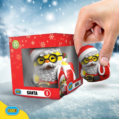 TUBBZ Boxed Edition Santa Collectible Vinyl Rubber Duck Figure - Official Numskull Merchandise, Toys & Collectibles