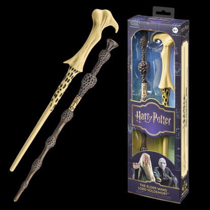 Elder Wand & Voldemort Role Play Wand 2 Pack