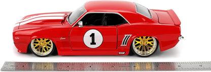 Fast & Furious JADA Toys 1967 CHEVROLET CAMARO 1:24 die-cast model car, toys for kids and adults, collect and play vehicle