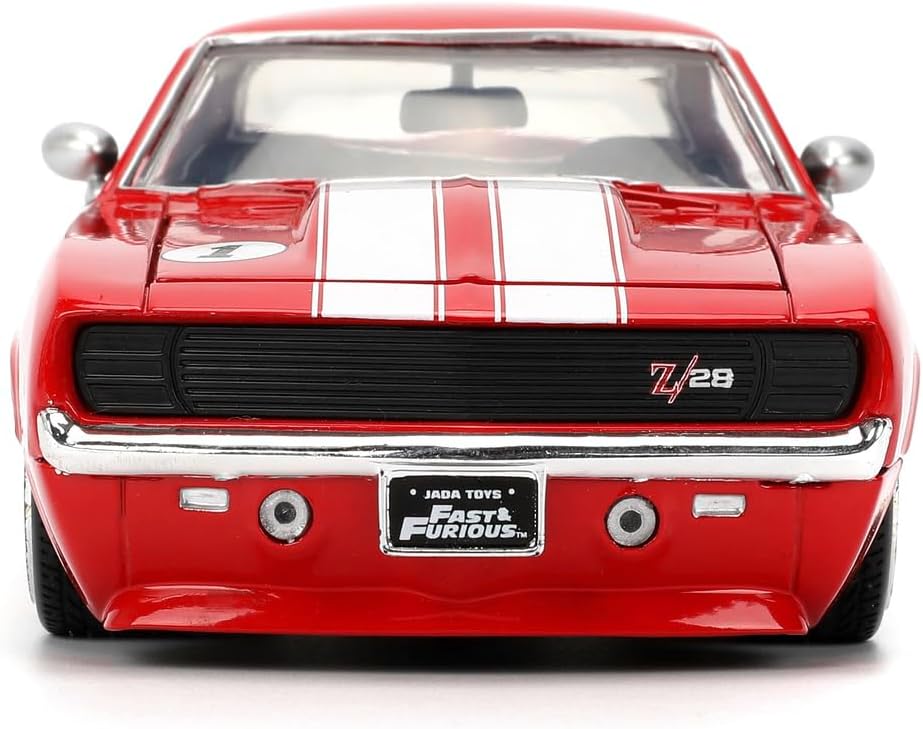 Fast & Furious JADA Toys 1967 CHEVROLET CAMARO 1:24 die-cast model car, toys for kids and adults, collect and play vehicle