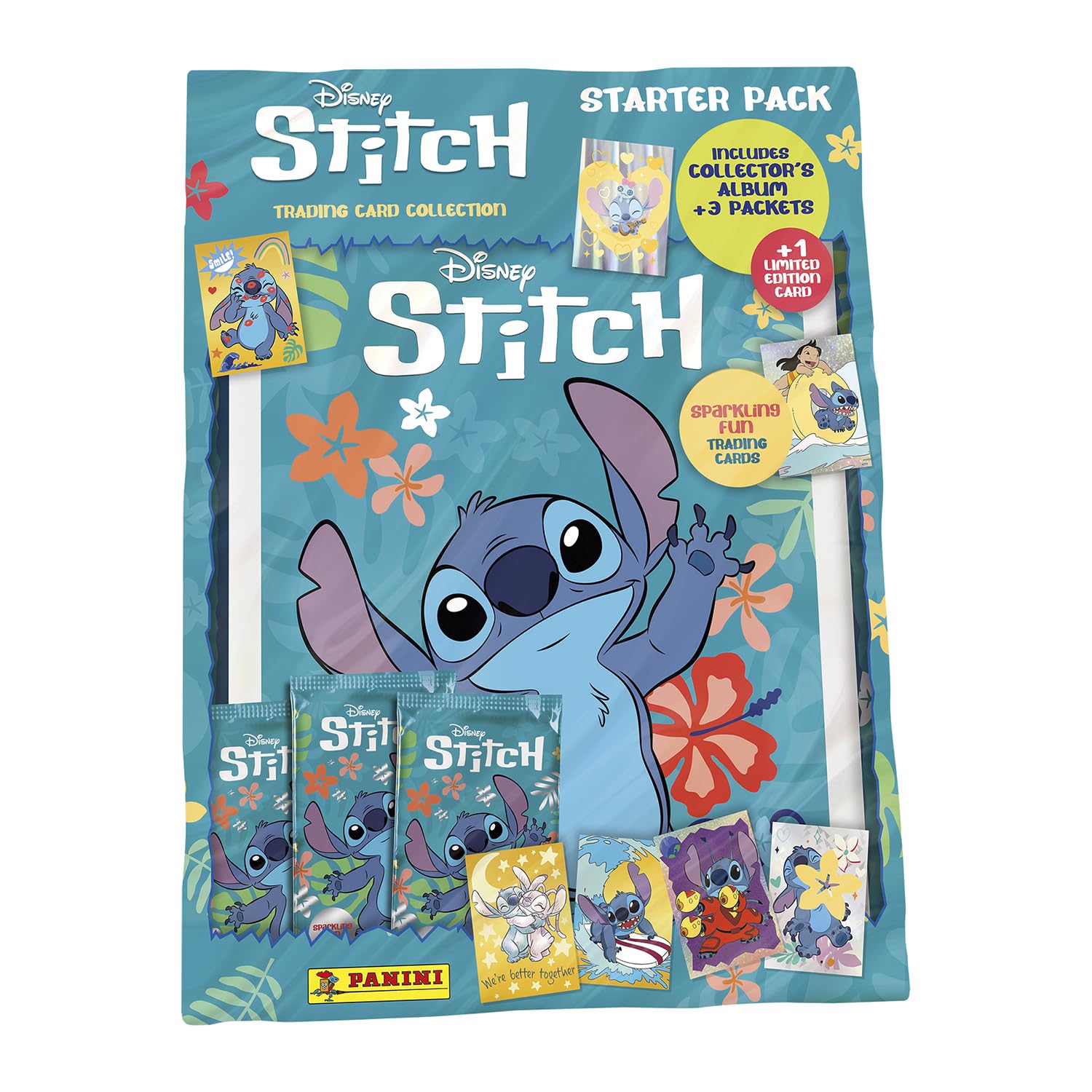 STITCH - Panini Trading cards (1 col + 2 poch + 1
