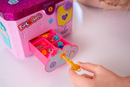 FunLockets, Geheim sieradendoosje met stemrecorder, Voor meisjes vanaf 6 jaar, Speelgoed meisjes, Sieradendoos