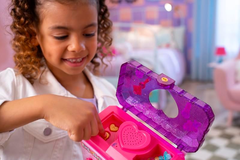 FunLockets, Geheim sieradendoosje met stemrecorder, Voor meisjes vanaf 6 jaar, Speelgoed meisjes, Sieradendoos