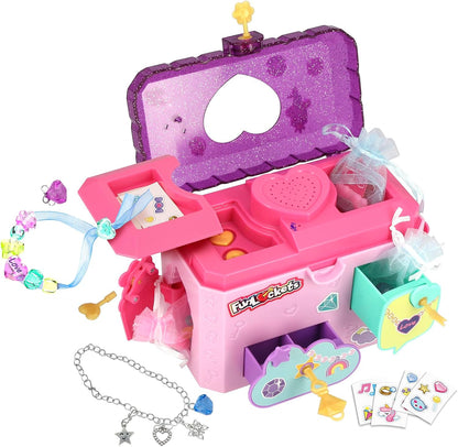 FunLockets, Geheim sieradendoosje met stemrecorder, Voor meisjes vanaf 6 jaar, Speelgoed meisjes, Sieradendoos