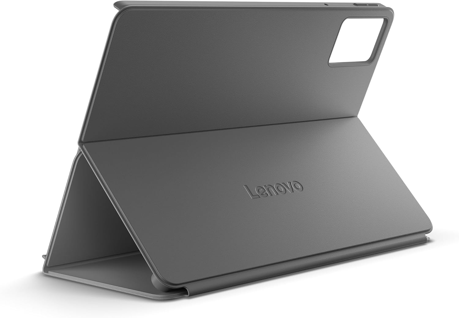 Lenovo Folio Case for Idea Tab | Polyurethane + Polycarbonate, Impact Protection, Integrated Pen Holder, Convertible Stand - Luna Grey Colour