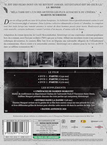 Sátántangó 3 films