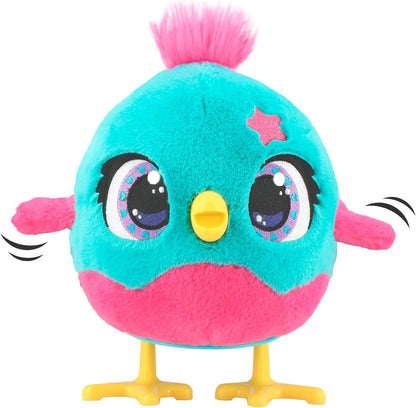 Funtasy Family Chick a Boo - Cute Interactive Electronic Kids Plush Toy Chicken - Adorable Hen with 50+ Sounds & Reactions - Feed Her, Watch Her Sing, Dance & Lay Eggs - Gifts for Girls & Boys Age 3 +