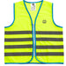 Six Peaks Junior Unisex Reflective Safety Vest, High Visibility 360 degree Reflective Gear for Running, Cycling, Walking and Outdoor